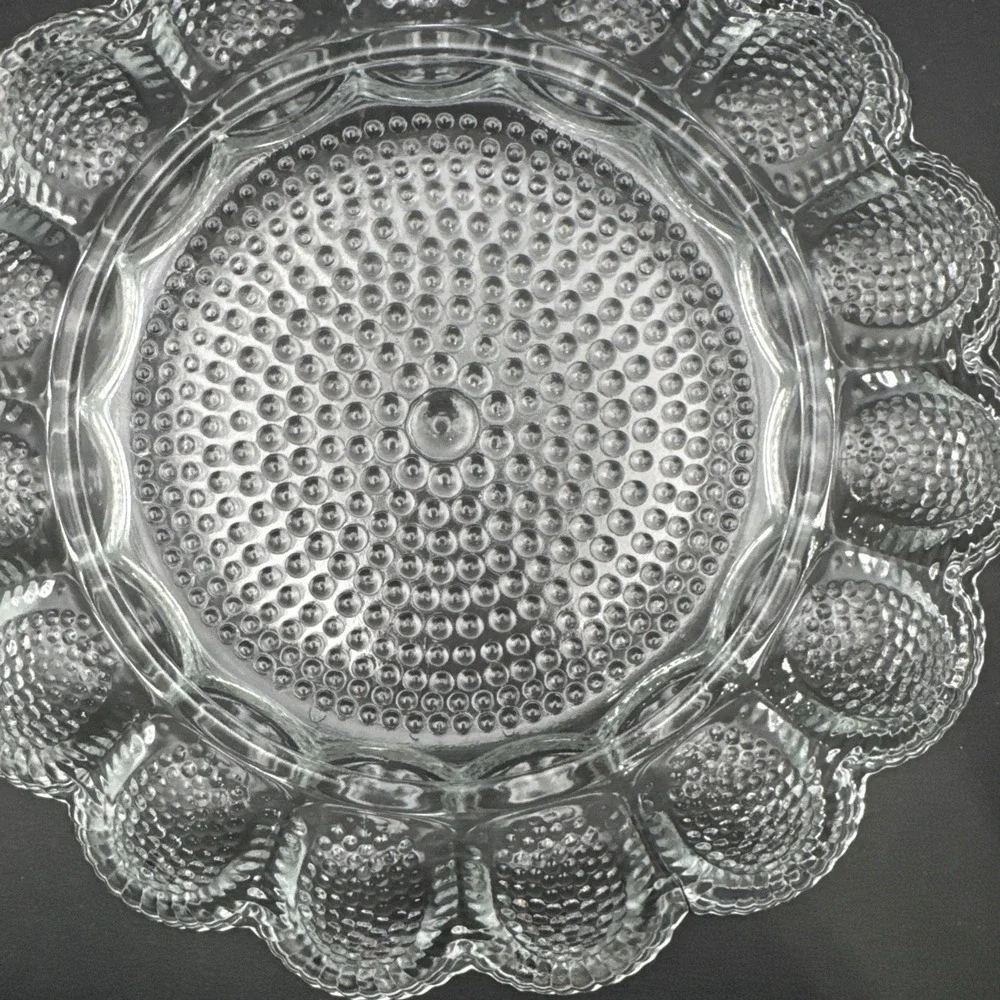 Indiana Glass dewdrop texture